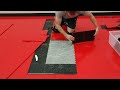 Adding Bleacher Block™ to Sport Court® High Gloss Gym Flooring