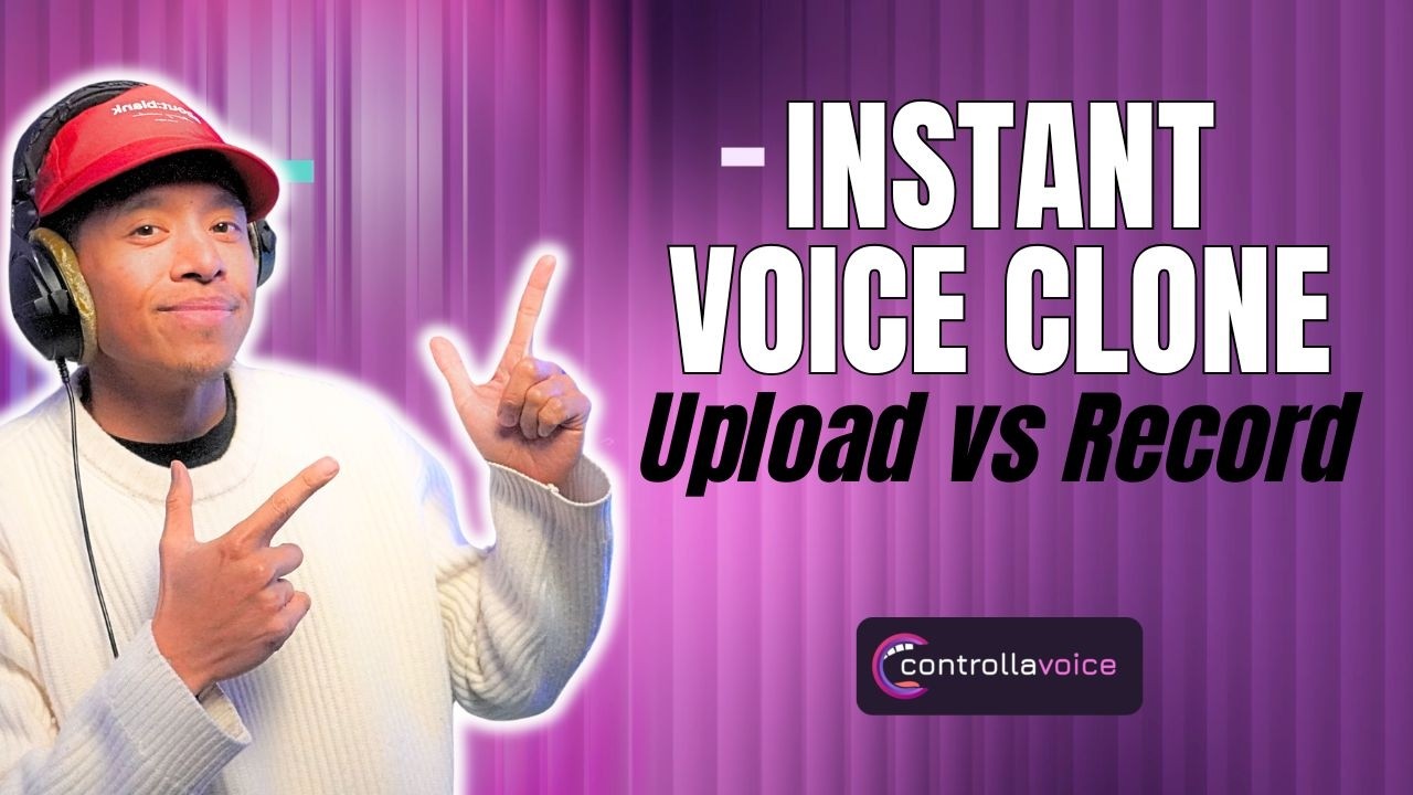 Record or Upload Clone Your Voice in Seconds
