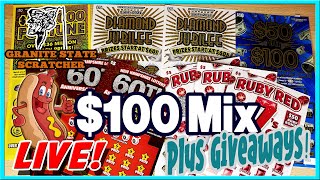 Marbles on Stream GIVEAWAYS 💥 $100 MIX Lottery Scratch Tickets 😎 !donate !join !birthdaybash !angel