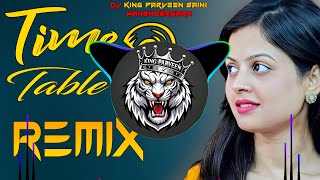 Time Table 2 Dj Remix Punjabi Song | High Gain Vibration Reggaeton Mix|Dj Parveen Saini Mahendergarh