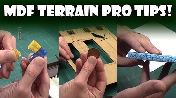10 MDF Terrain Pro Tips!