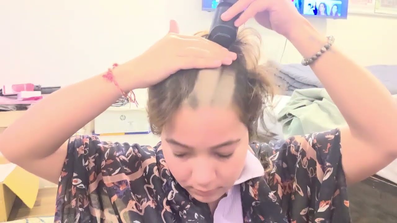 My new year head shave 🤪 starting everything once again