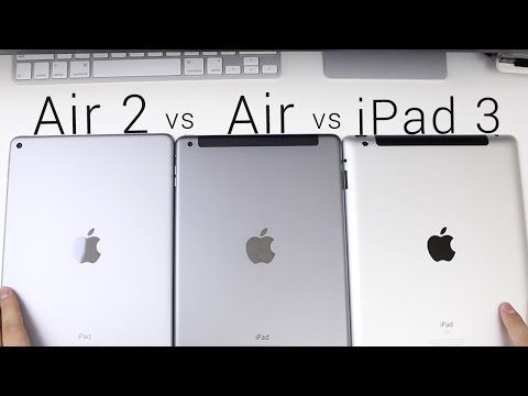 iPad Air 2 vs iPad Air vs iPad 3 (Hardware and Speedtest)