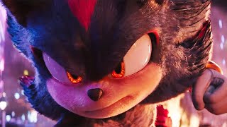 Sonic 3 The Movie FIGHT SCENE COMPLETE - Team Sonic Vs Shadow Battle Scene