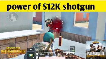 Power of S12K shotgun