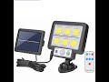 Лучший фонарь-прожектор USB SMART Solar Wall Lamp JX-F-72 с пультом и зарядкой смартфона от солнца!