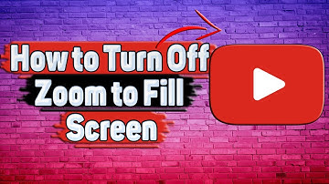 How to Turn Off Zoom to Fill Screen in YouTube?