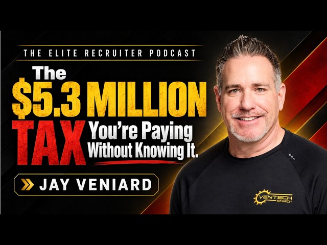 You Don't Get Fired In Recruiting, You Just Get Mediocre | Jay Veniard's $5.3M Missed Deal Math