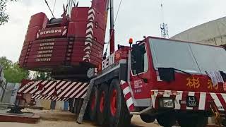 LIEBHERR LTM 1500 Dismantle mask tower crane