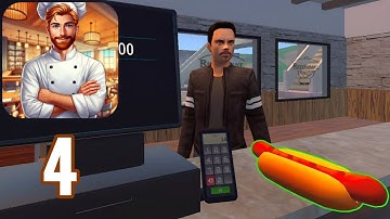 Restaurant Simulator 3D Bar - Part 4 - Gameplay Walkthrough - Level 14-17 (Android, iOS)