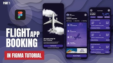 CREATE Your First Figma Flight Booking App in Minutes!
