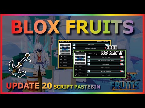 BLOX FRUITS Script Pastebin 2023 UPDATE 20 AUTO FARM