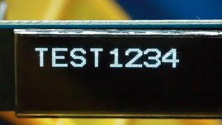 SSD1306 OLED 128x64 &amp; 128x32 Test  - CH341