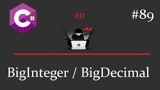 C# - BigInteger / BigDecimal - 89