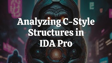 The Basics of Analyzing and Creating Structures in IDA Pro - Part 1