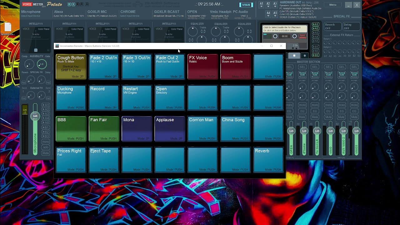 VoiceMeeter Potato Reverb Macro YouTube