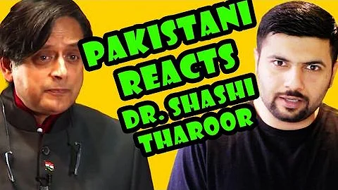 Pakistani to Dr. Shashi Tharoor Britain Does Owe Reparations