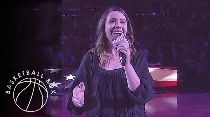 [NBA] Amy Luna National Anthem Performance, NOP vs...