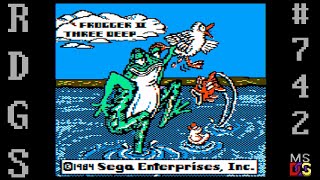 Random DOS Game Show #742: Frogger II ThreeeDeep! (1984)