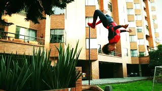 Spiderman Skills Flips & Kicks - Real Life Parkour