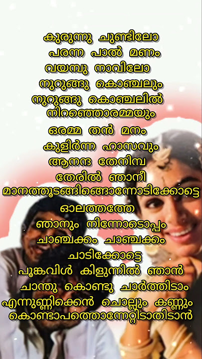 Pappayude Swantham Appoos|#movie #lyrics #song
