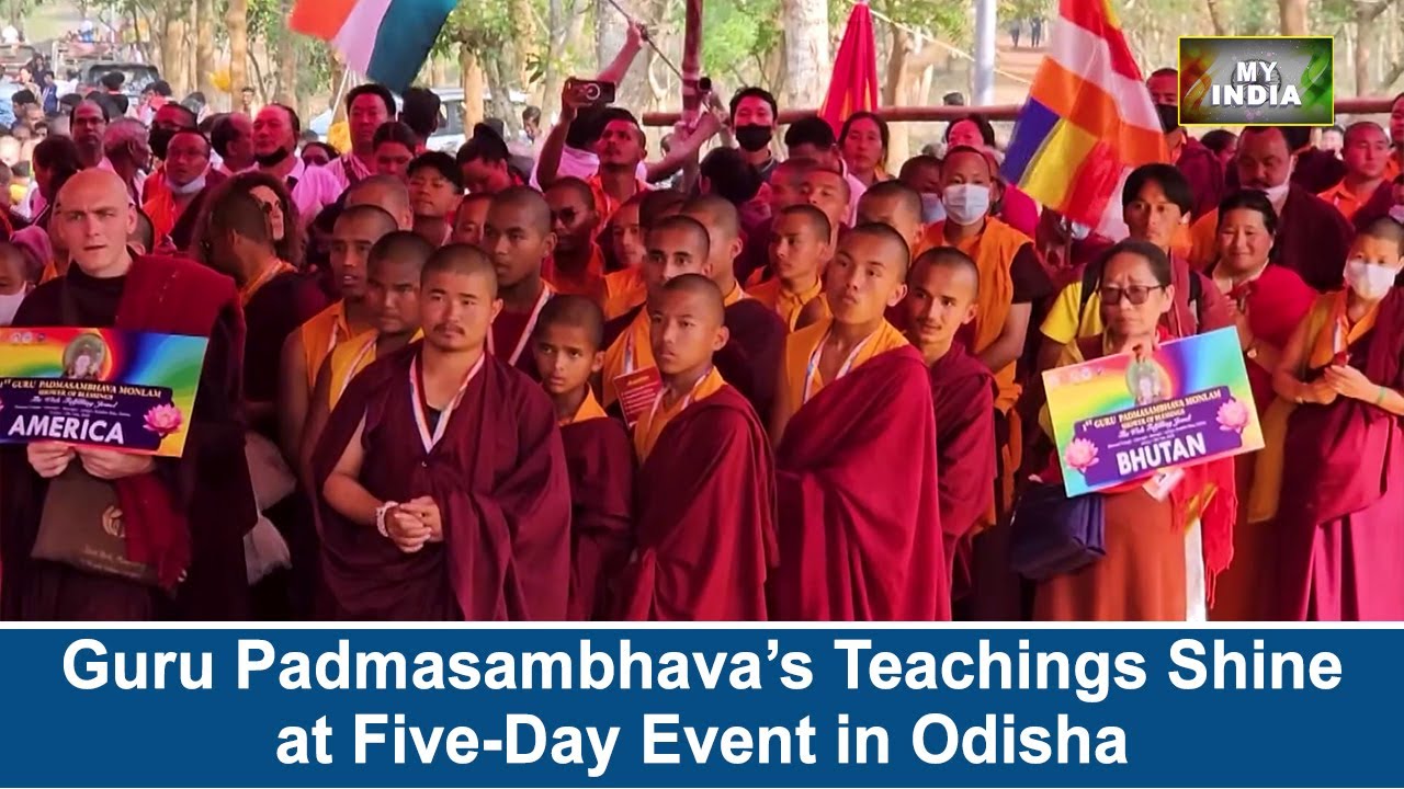 Guru Padmasambhava’s Teachings Shine at Five-Day Event in Odisha
