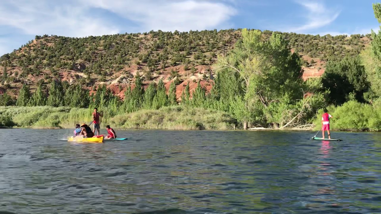 Paddle boarding in Utah p.3 YouTube