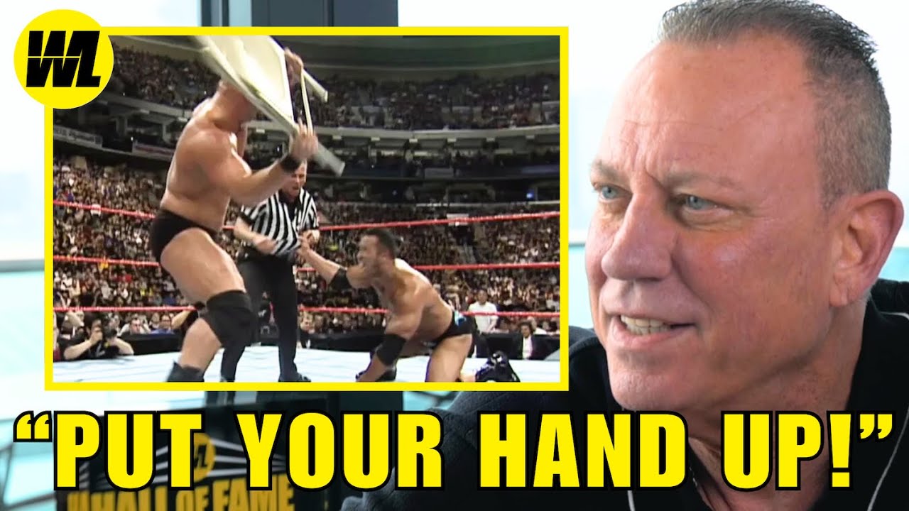 Mike Chioda Took A HUGE Chairshot From Steve Austin At WrestleMania XV
