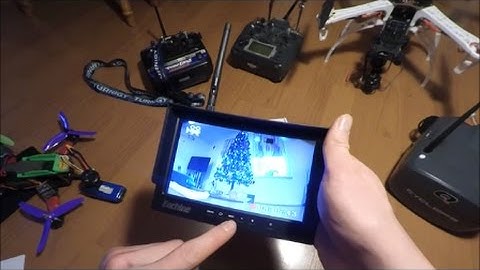 Eachine LCD5800D 5.8G 40CH 7 Inch HD FPV Monitor with DVR Built-in Battery