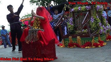 Lễ Phục Hiện Rước Tượng Bà Chúa Xứ Núi Sam 5-6-2018 ( 22/04 AL ) Trên Đỉnh Núi-TP Châu Đốc-AG