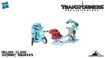 Optibotimus Reviews: Transformers The Last Knight Premier Edition AUTOBOT SQWEEKS