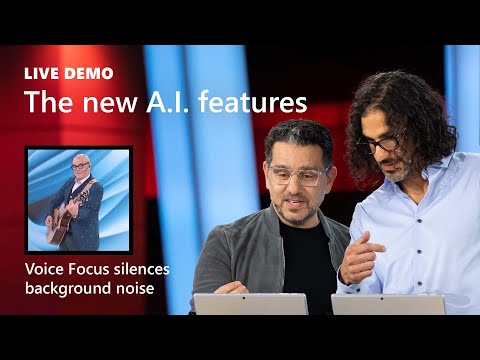 Demo: The New A.I. Features in Windows 11: Voice Focus, Auto-Framing, More | Microsoft Ignite 2022