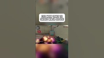 Cs2 noob tries to smoke ninja defuse on nuke #cs2 #nuke #ninjadefuse #counterstrike #csgo
