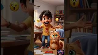 How to Make Homework Fun | होमवर्क को मजेदार कैसे बनाएं 😱📝 #cartoon #3danimation #genz