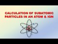 Subatomic Particles and Atomic Structure in Elements