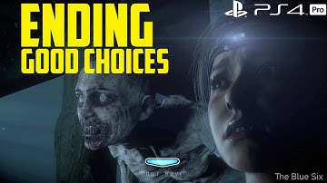 Until Dawn Gameplay Walkthrough Part 6 - Ending [Good Choices] [PS4 Pro]