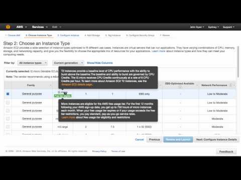 Getting started guide to Yellowfin on Amazon Web Services