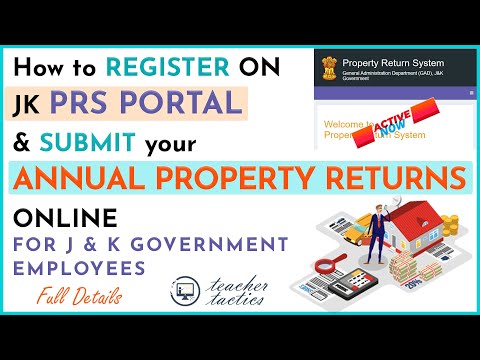How to REGISTER & SUBMIT your ANNUAL PROPERTY RETURNS ONLINE on PRS Portal (Complete Guide)