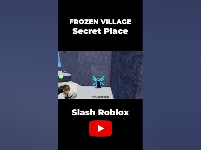 Frozen VIlage DARK BLADE v2 Secret! All secret Places in Blox Fruits Roblox