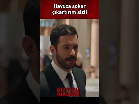 Havuza Sokar Çıkartırım Sizi! | Kuzgun #short #shorts