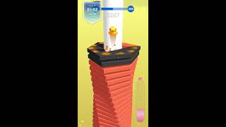 #shorts Stack Ball 3D Live 🔴 Aiming to clear 100 stages screenshot 3