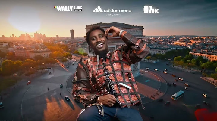 🔴LIVE  WALLY SECK - ADIDAS ARENA SHOW