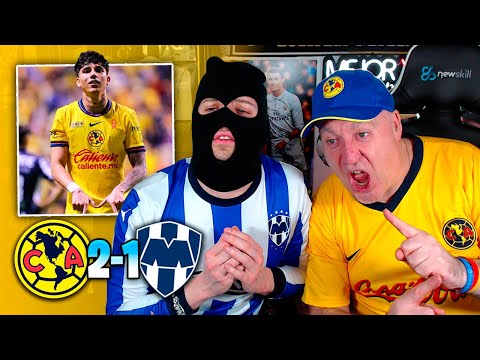 ESPAÑOLES REACCIONAN al AMÉRICA 2-1 MONTERREY | Ida FINAL Liga MX 2024