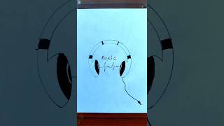 How to draw headphones easy for beginners