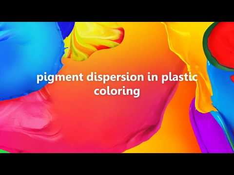 Pigment Dispersion in Plastic Coloring