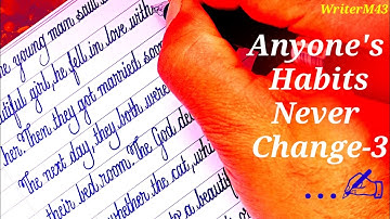 How to improve handwriting in english cursive |english ki best cursive writing | #cursivewriting