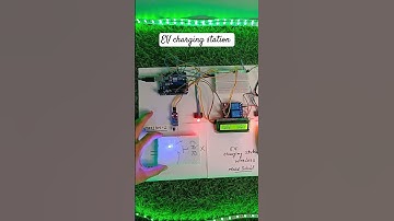 EV charging station 🪄 ✨ 🫡🥳 #arduinoproject #shorts #viral #youtubeshorts