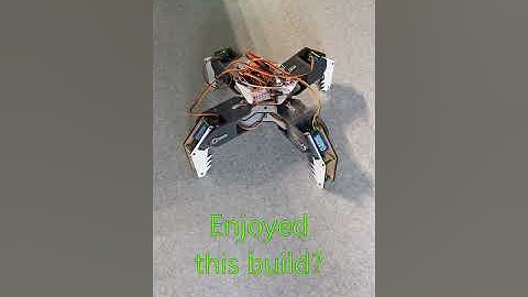 ESP32 quadruped robot