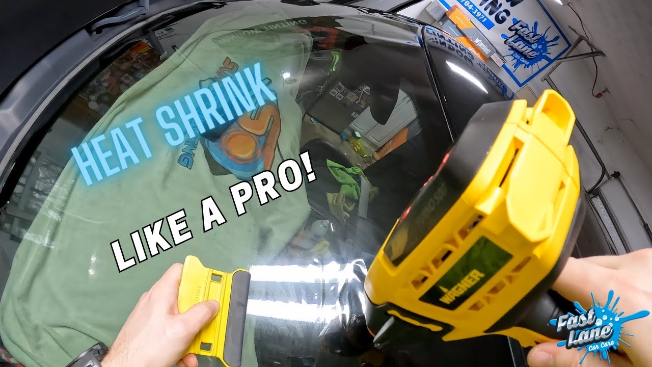 Watch This And Heat Shrink Window Tint Like A PRO! YouTube