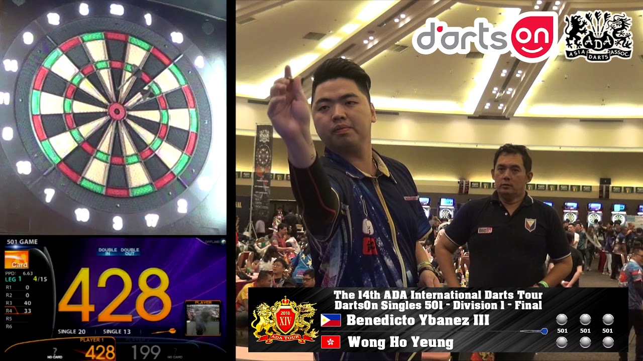 The 14th ADA International Darts Tour Darts On Singles 501 Division